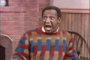 I Googled "scared about a bill" hoping to get someone looking at a bill and doing a Kevin Arnold face...but this was too good.  It's what Doc Huxtable would have looked like if he had known how dumb I am about my bills, and then he would have sat me down and given me a lecture on being a grown up.